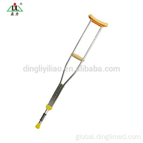 Aluminum Alloy Armpit Crutches Cheap Hospital Crutch Pad Wing Nut Bolt Crutches Supplier